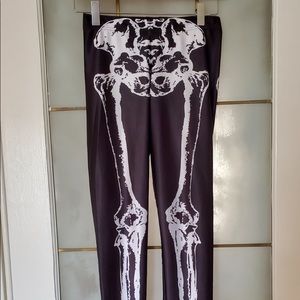 Leg bones Blackmilk leggings